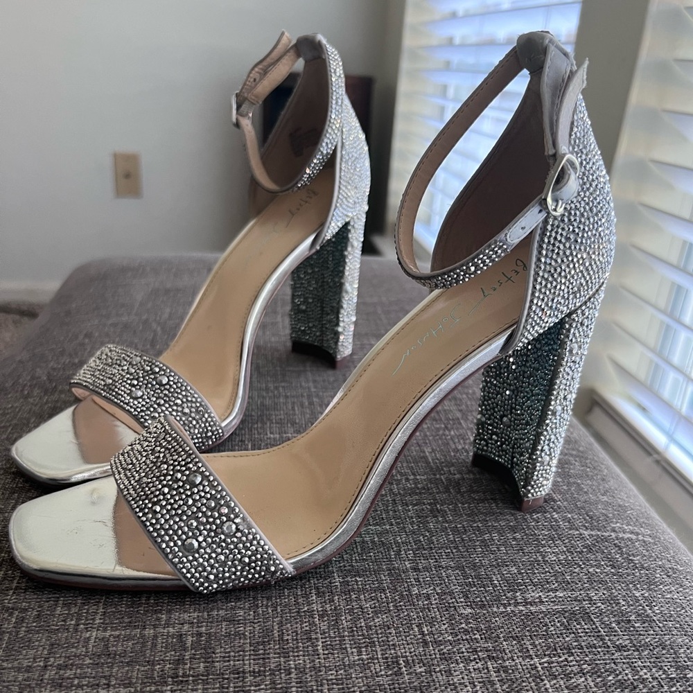block heeled dress sandal